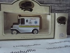 Lledo Promotional LP6380, Model T Ford Van, Cornwall Ambulance Service