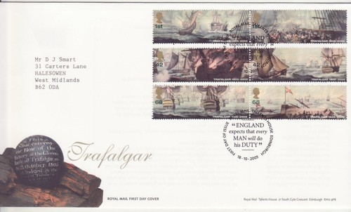 Stamps first day cover - gb,