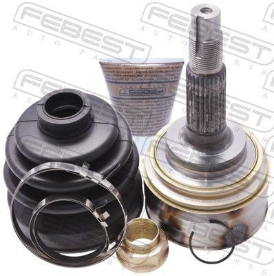 Febest front outer joint - front,