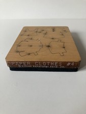 Ellison Educational Equip Paper Clothes #4 Wooden Die Cut 125mm x 150mm