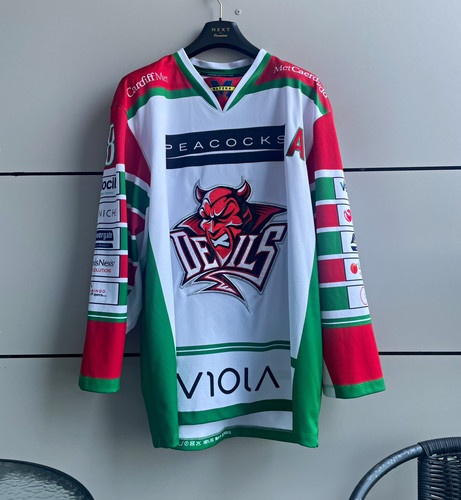 Signed cardiff devils - signed, myers