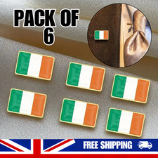 Irish Flag Lapel Pin Badge Chest Great Britain United Kingdom Ireland Lapel