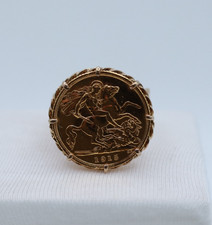 1915 half sovereign 98g - 1915, ring