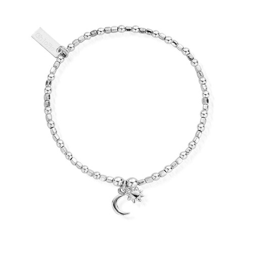 Chlobo silver dainty moon - dainty, and