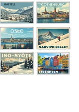 Various Norway, Finland &