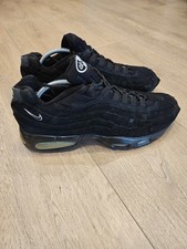 Nike Air Max 95 Black Suede Trainers - UK 10