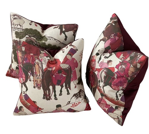 Oriental cushion cover - oriental, printed