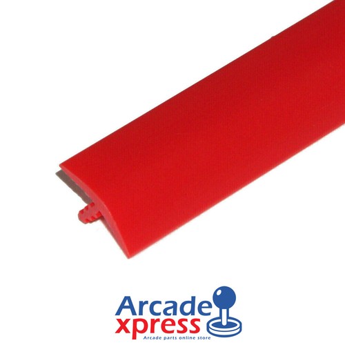 16mm red t molding - red,
