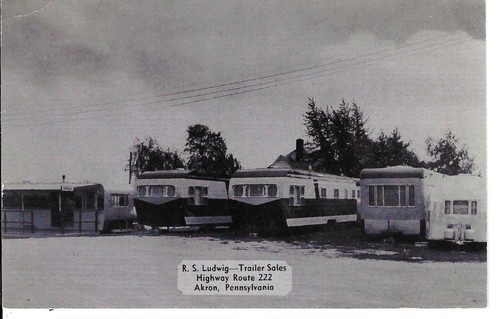 Postcard pennsylvania akron - postcard,