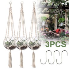 3 Pack Macrame Plant Hanger