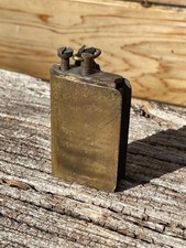 ANTIQUE WW1 TRENCH ART BRASS POCKET LIGHTER