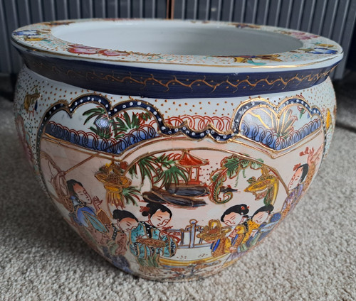 Large vintage chinese koi - large,