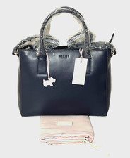 Radley Multiway Cross Body Bag Medium BROCKWELL Midnight Blue Leather RRP 219