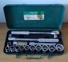Vintage Kamasa Socket Set 15pc