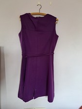 Vintage 1960s purple shift mini dress, go-go Twiggy Swinging 60s Carnaby Street
