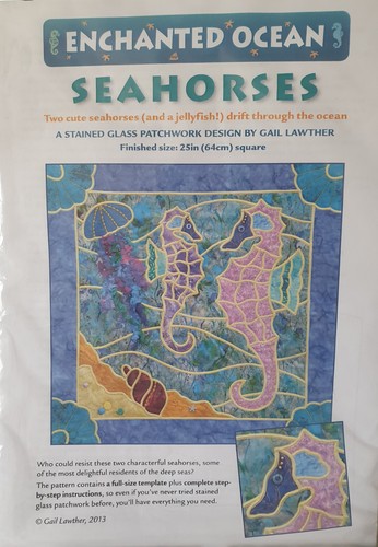 Enchanted ocean seahorses