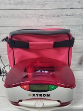 Xyron Personal Pink Cutting System Machine W/ AC Adapter And Travel Bag. PS