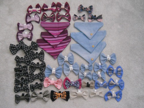 Job lot bundle handmade bow - bundle, of