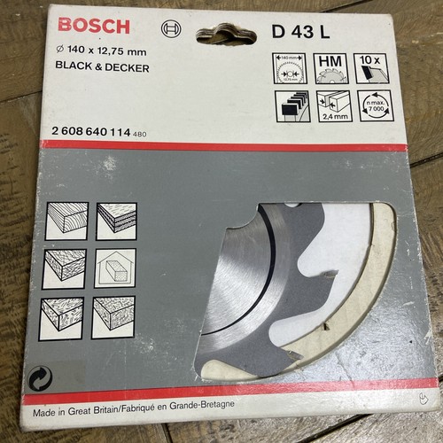 Bosch 140x12 75mm black decker - bosch, black&decker