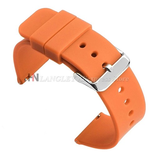 Silicone rubber watch strap - rubber,