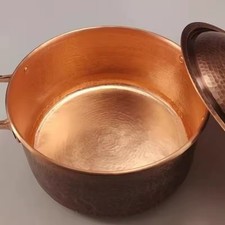 Thickened Copper Pot With lid