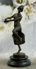 Bronze Sculpture Art Deco Semi