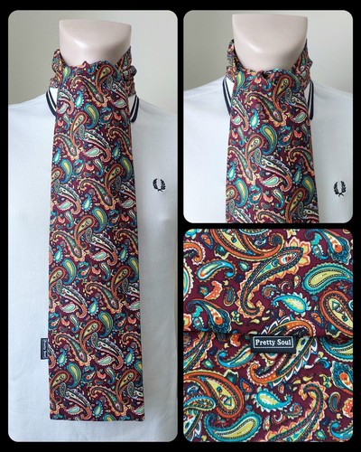 Pretty soul burgundy paisley - soul,