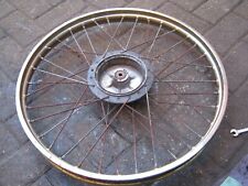 Suzuki ts 100 front wheel drum brake type  21" inch 