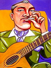DJANGO REINHARDT PRINT poster