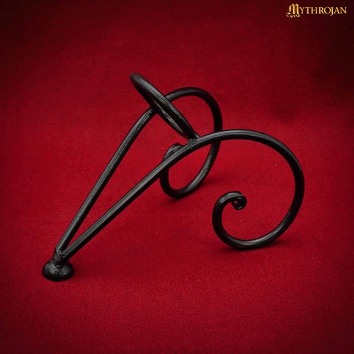 Medieval iron horn stand - iron,