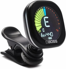 BOSS TU-05 Rechargeable Chromatic Clip-On Tuner for Guitar, Bass and Ukulele