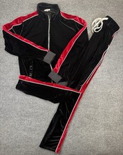 Mens Velour Tracksuit Nova
