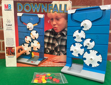 Vintage Downfall Strategy Board Game 1985 Square Box 100% Complete