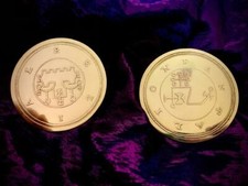 Dedicated Hand-crafted Goetic Demonic Scrying Mirror - Occult Witchcraft Spells