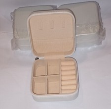  X3 White Small Jewellery Box