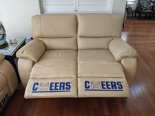 LEATHER Reclining Loveseat