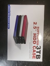 Supported 3Tb 2.5 HDD Case