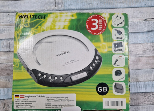 Welltech portable mp3 - welltech, cd/mp3