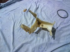 1981 1982 YAMAHA YZ465 YZ250 INNER MUDGUARD MUDFLAP WITH RUBBER