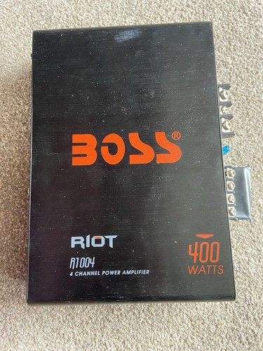Boss riot car stereo amplifier - car,