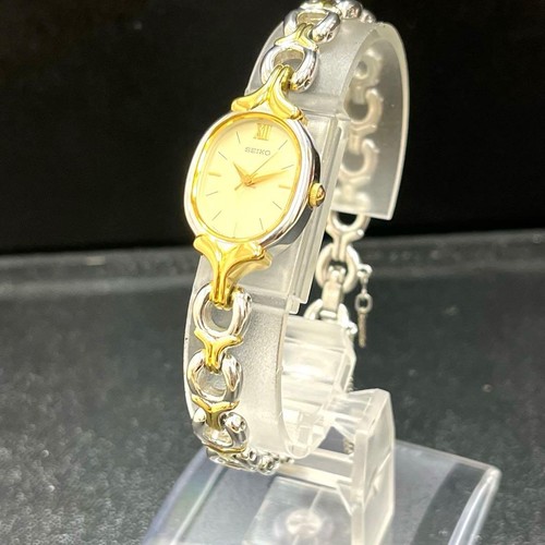 Seiko ladies watch gold - seiko,