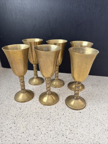Set vintage brass - set,