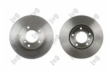 2x Brake disc Vented