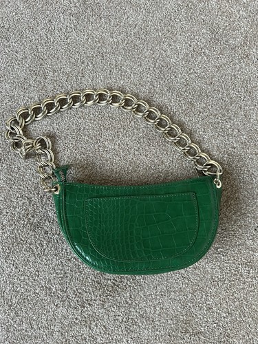 Zara green crocodile faux - green,