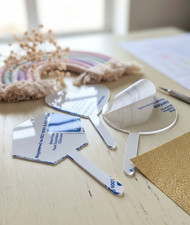 Acrylic Cake Topper Blanks -