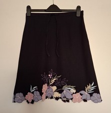 Miss Posh Black Linen Rich