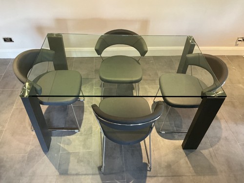 Rectangular glass top - rectangular, dining