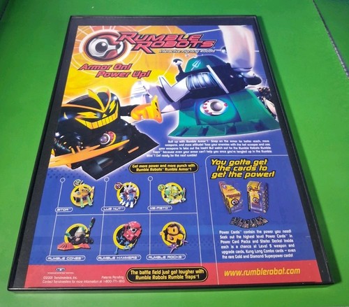 Rumble robots 2001 vintage - rumble,