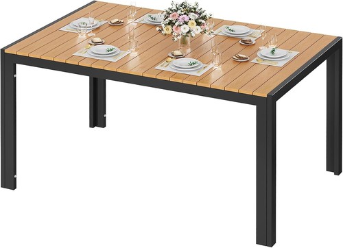 Garden dining table waterproof - garden,