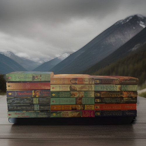 Lot romance novels - of,